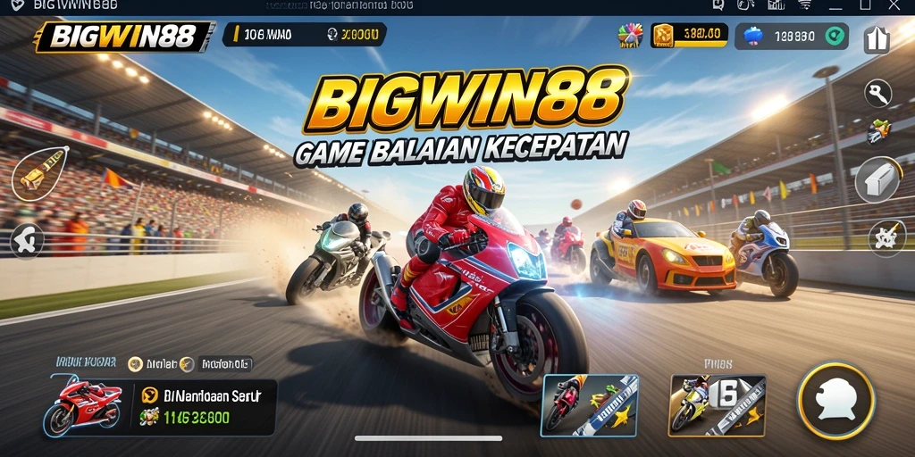 Gameplay Racing seru dengan grafik menawan di BIGWIN88.