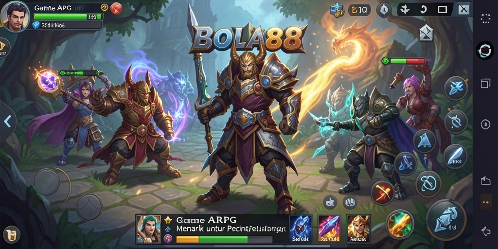 Tampilan screenshot BOLA88 menampilkan karakter dalam pertempuran yang mendebarkan.
