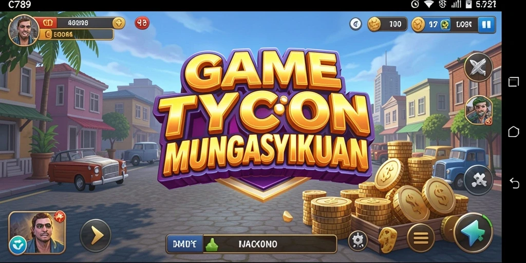 Screenshot gameplay C789 menunjukkan pengalaman manajemen yang mendalam.