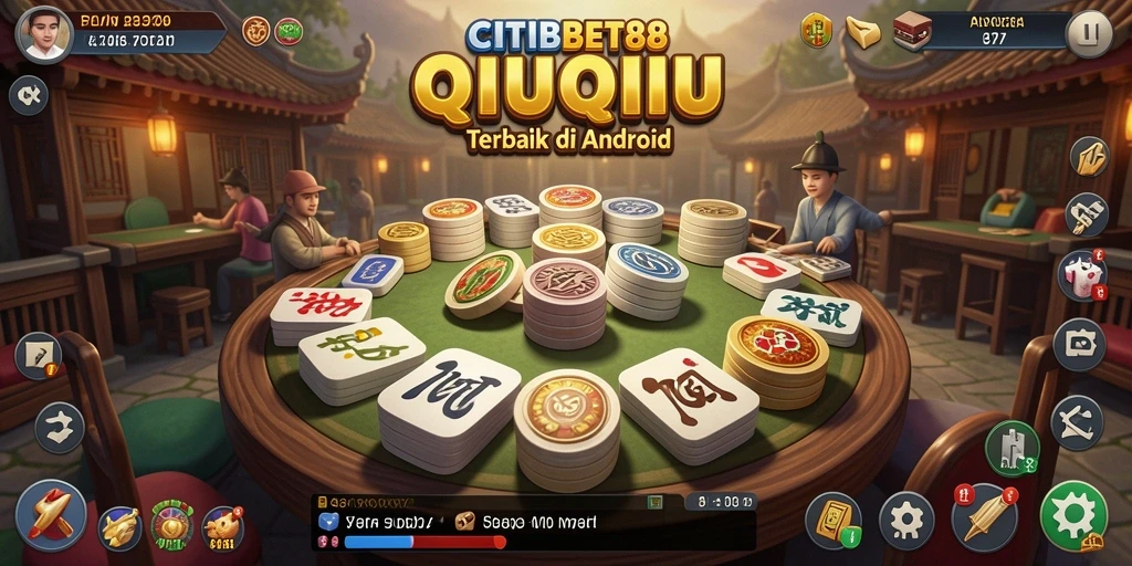 Screenshot gameplay CITIBET88 yang menunjukkan aksi seru permainan QiuQiu.