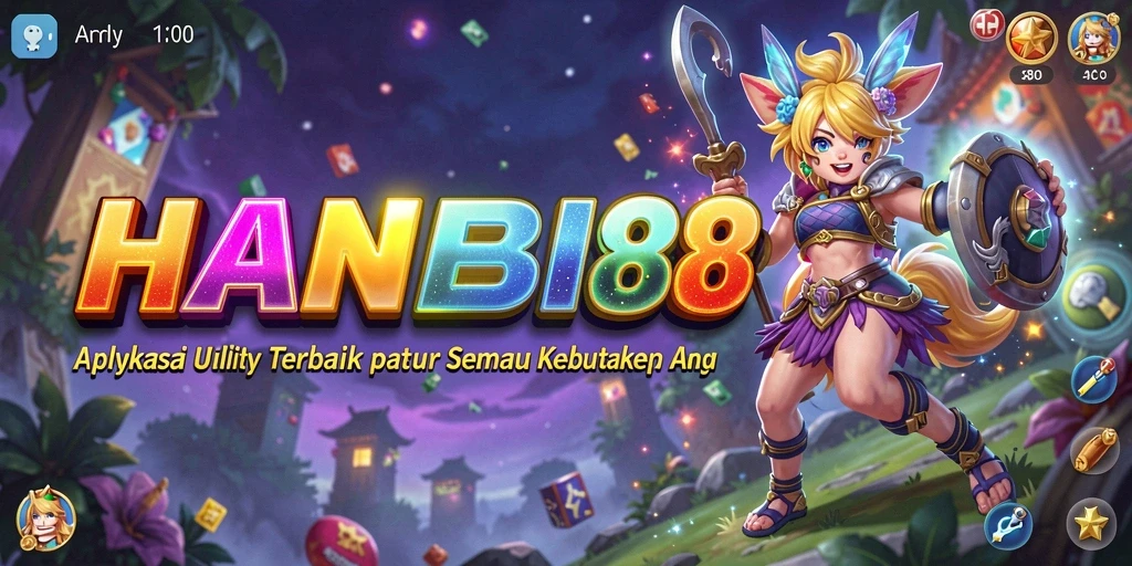 Tampilan menarik dari aplikasi Utility HANABI88 untuk efisiensi penggunaan.