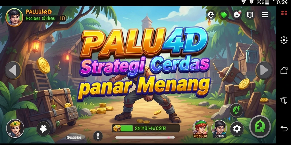 Tampilan menarik dari gameplay strategi PALU4D yang seru.